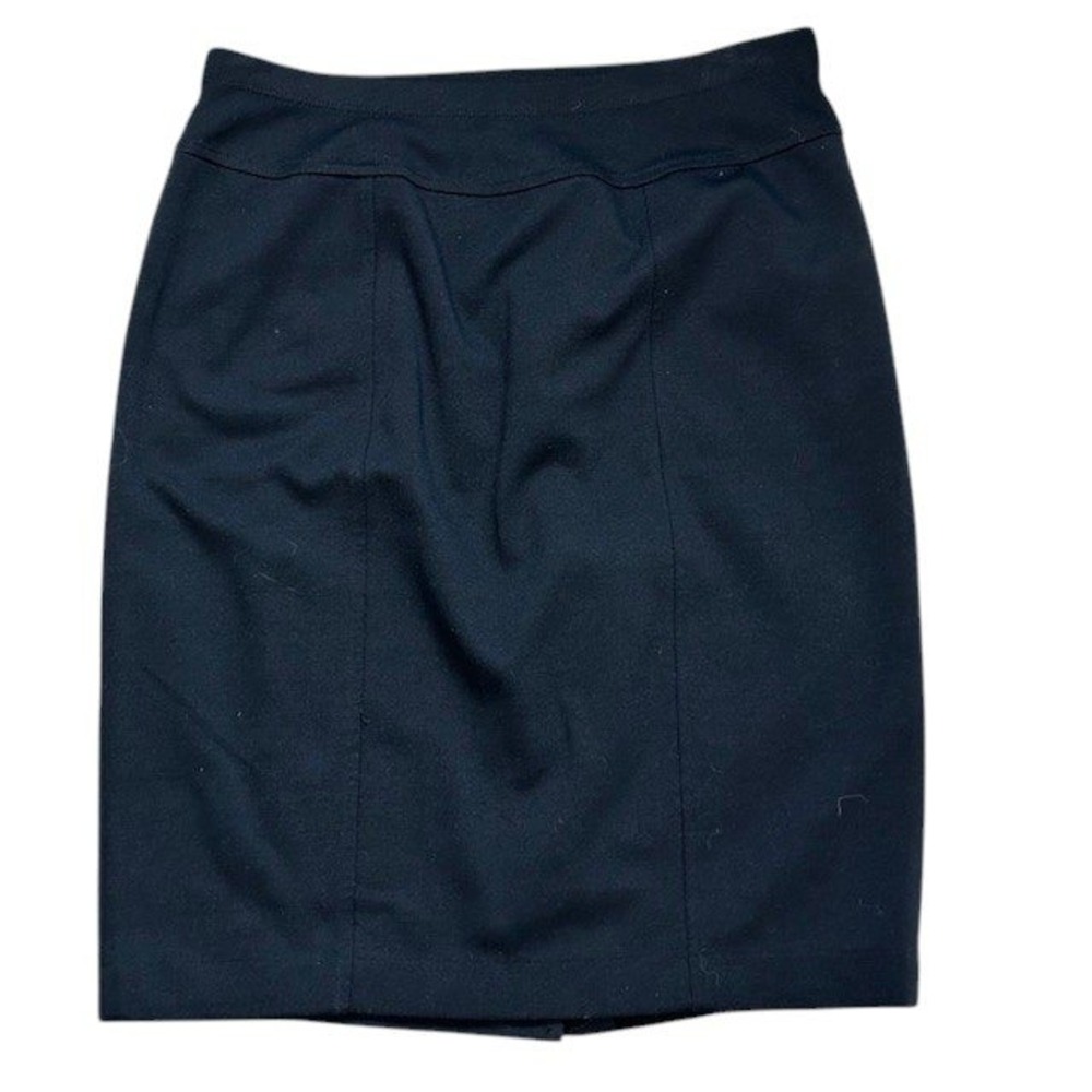 Ellen Tracy Black Career Pencil Skirt Business‎ Office Wear Women Size S